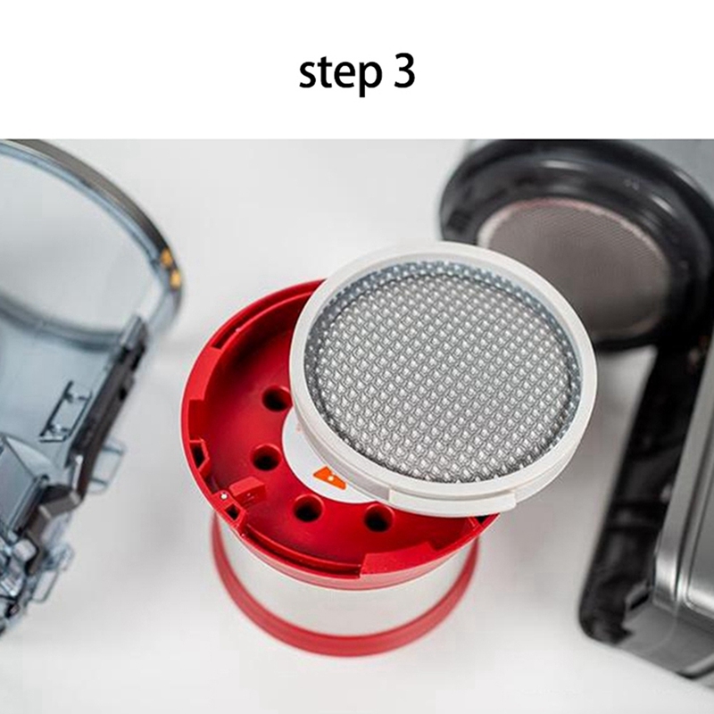 2pcs Hepa Filters For Xiaomi Mijia Scwxcq01rr Roborock H6 Handheld