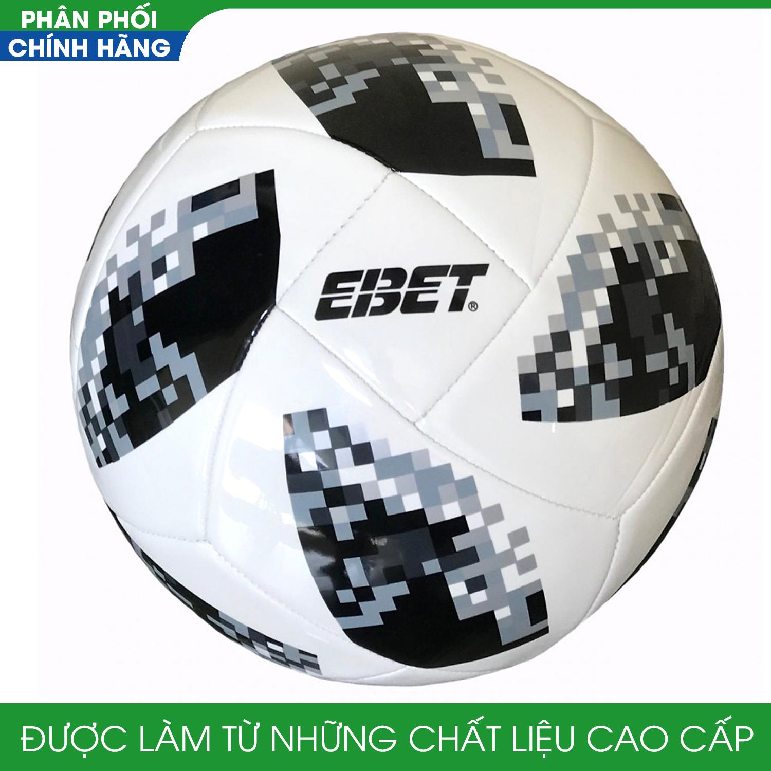 Quả bóng đá Động Lực Ebet hình World Cup 2018 - Kèm kim bơm bóng