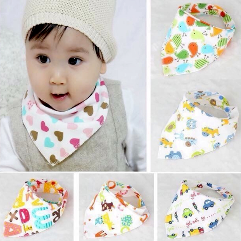 Combo 5 yếm cotton cho bé, hàng loại đẹp