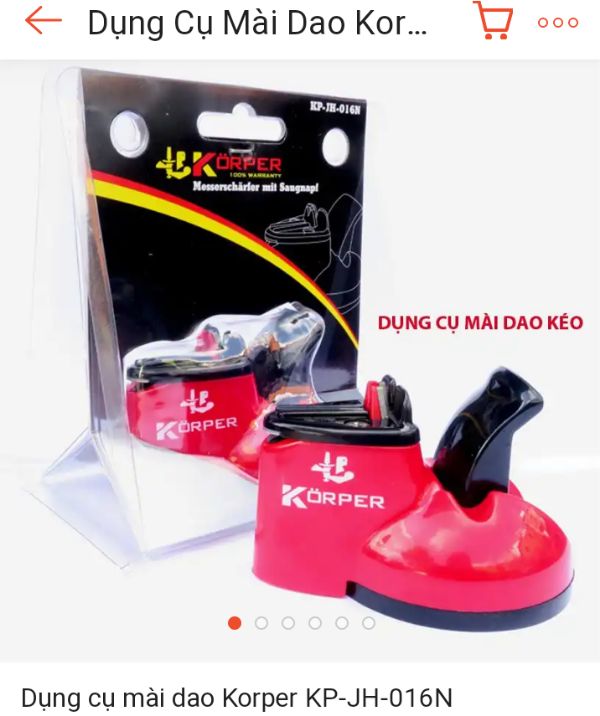 DỤNG CỤ MÀI DAO KÉO KORPER  ĐỨC, ĐÀI LOAN sản xuât