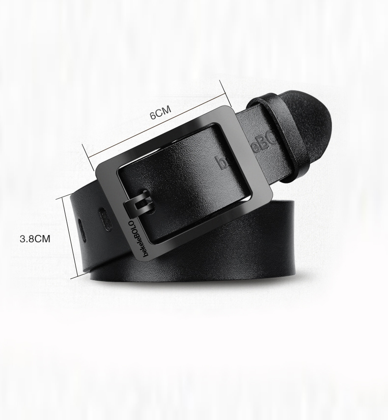 thắt lưng da dây nịt nam thắt lưng da doanh nhân thời trang cát viên 100% da bò nguyên tấm  bekele