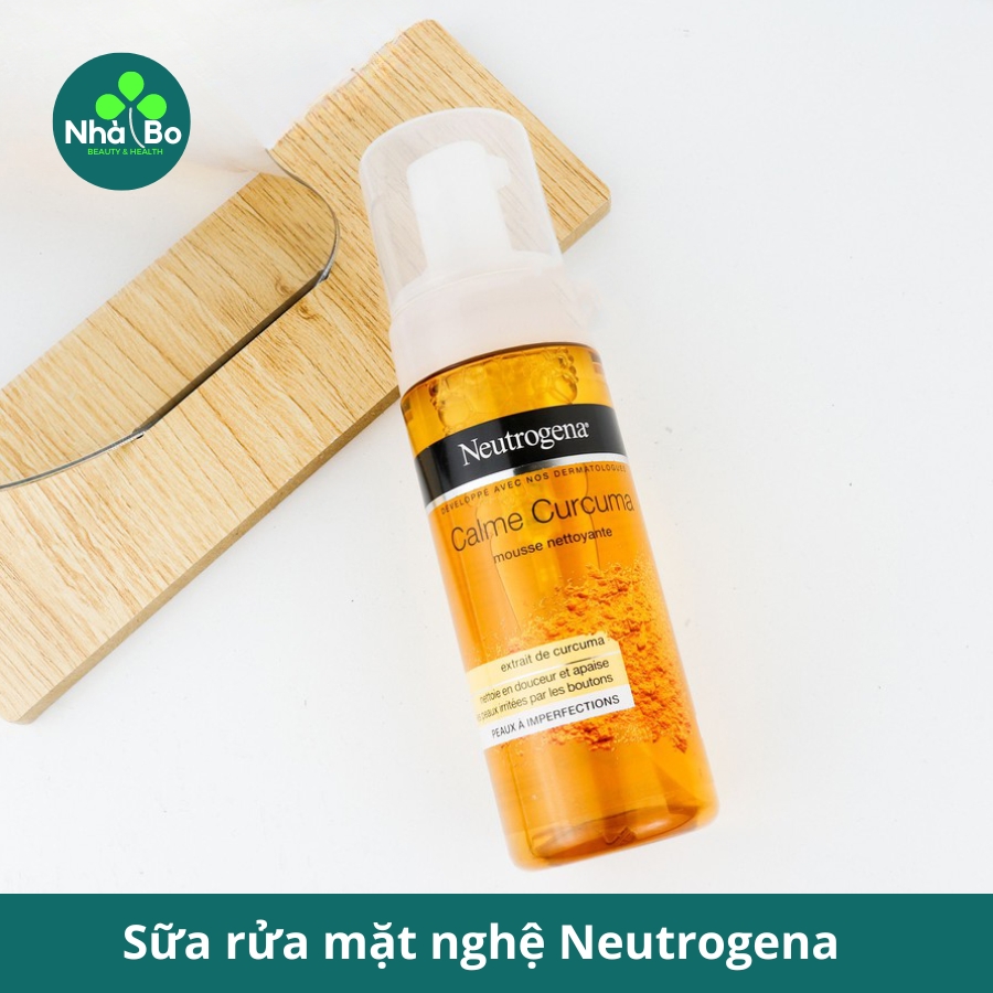 Sữa rửa mặt tinh chất nghệ Neutrogena 150ml (Bao bì có thể thay đổi)