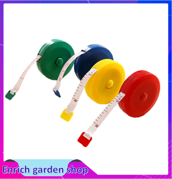 Thước cuộn mini dây rút tự động 150cm - thước dây cuộn rút tự động nhỏ gón tiện lợi