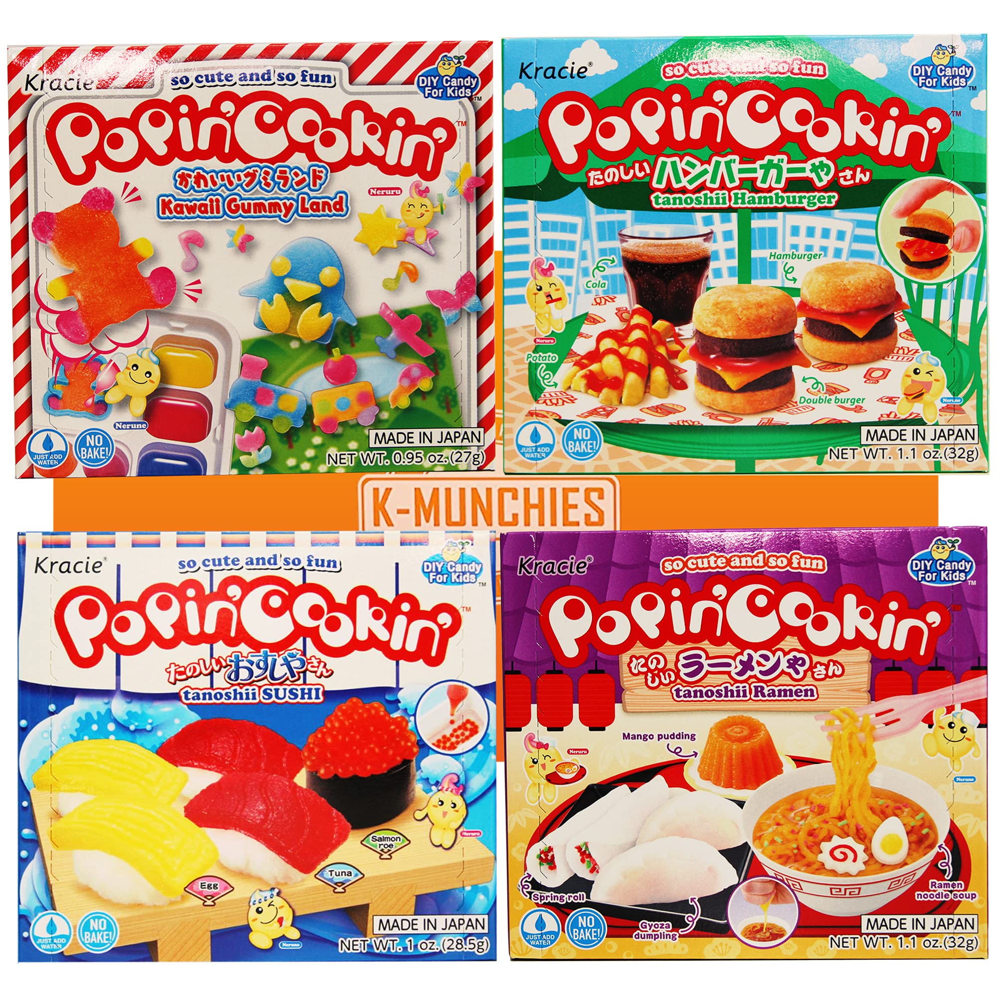 [HCM]Kẹo popin cookin Bento - Kẹo giáo dục Nhật Bản (sản phẩm an toàn và ăn được)