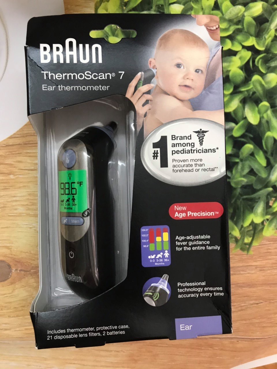 Nhiệt kế đo tai braun thermoscan 7 irt6520
