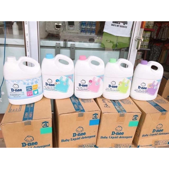 Nước giặt xả DNEE Thái Lan, can 3L