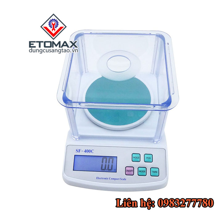 Cân tiểu ly để bàn 500g x 0.01g sf-400c
