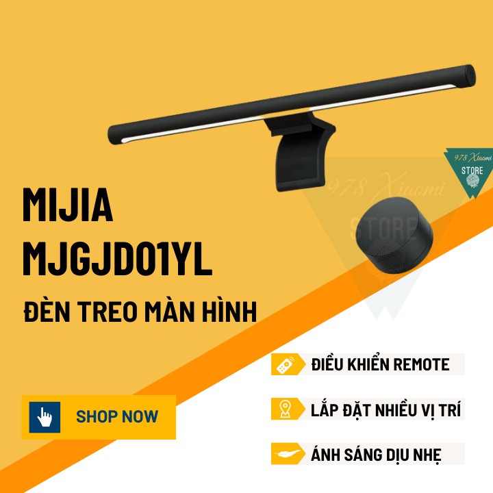 Đèn treo màn hình Xi aomi MJGJD01YL - Thanh đèn led gắn màn hình máy tính