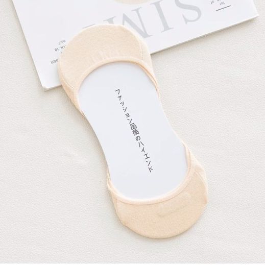 Tất vớ lười nữ cotton, Vớ mang giày cao gót và giày búp bê VXU11 - 4