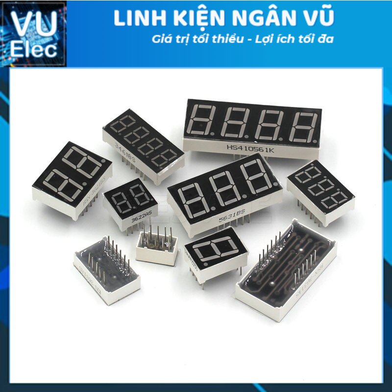Led 7 0.56 1 số katot super green