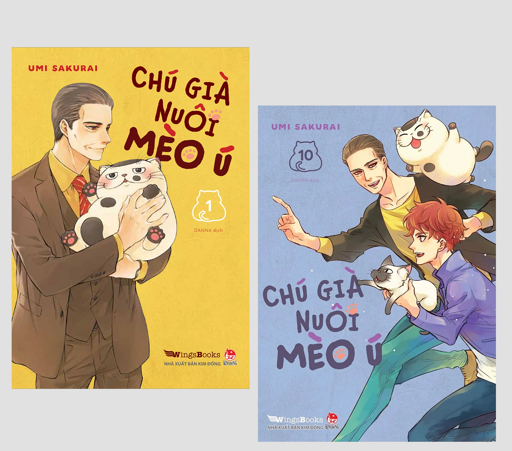 Truyện tranh – chú già nuôi mèo ú