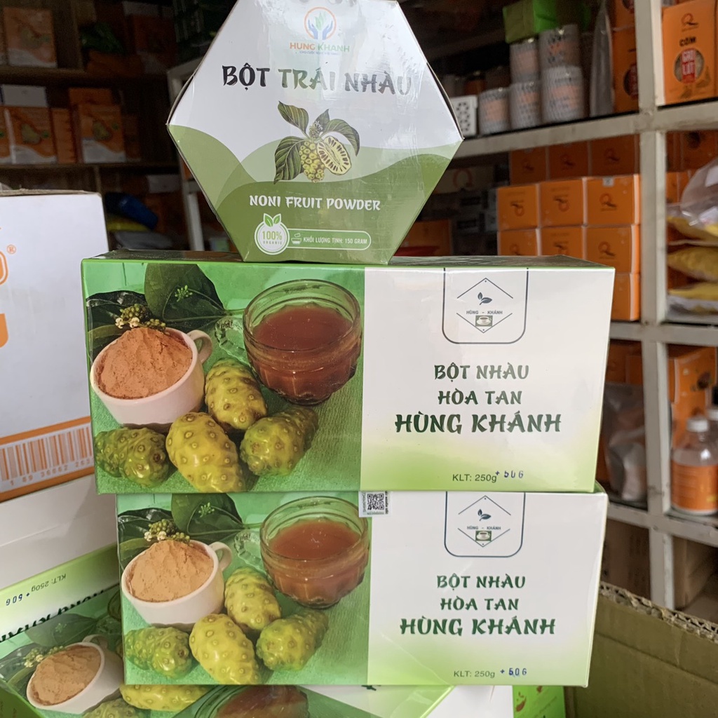 Bột trái nhàu khô hòa tan nguyên chất- Hùng Khánh