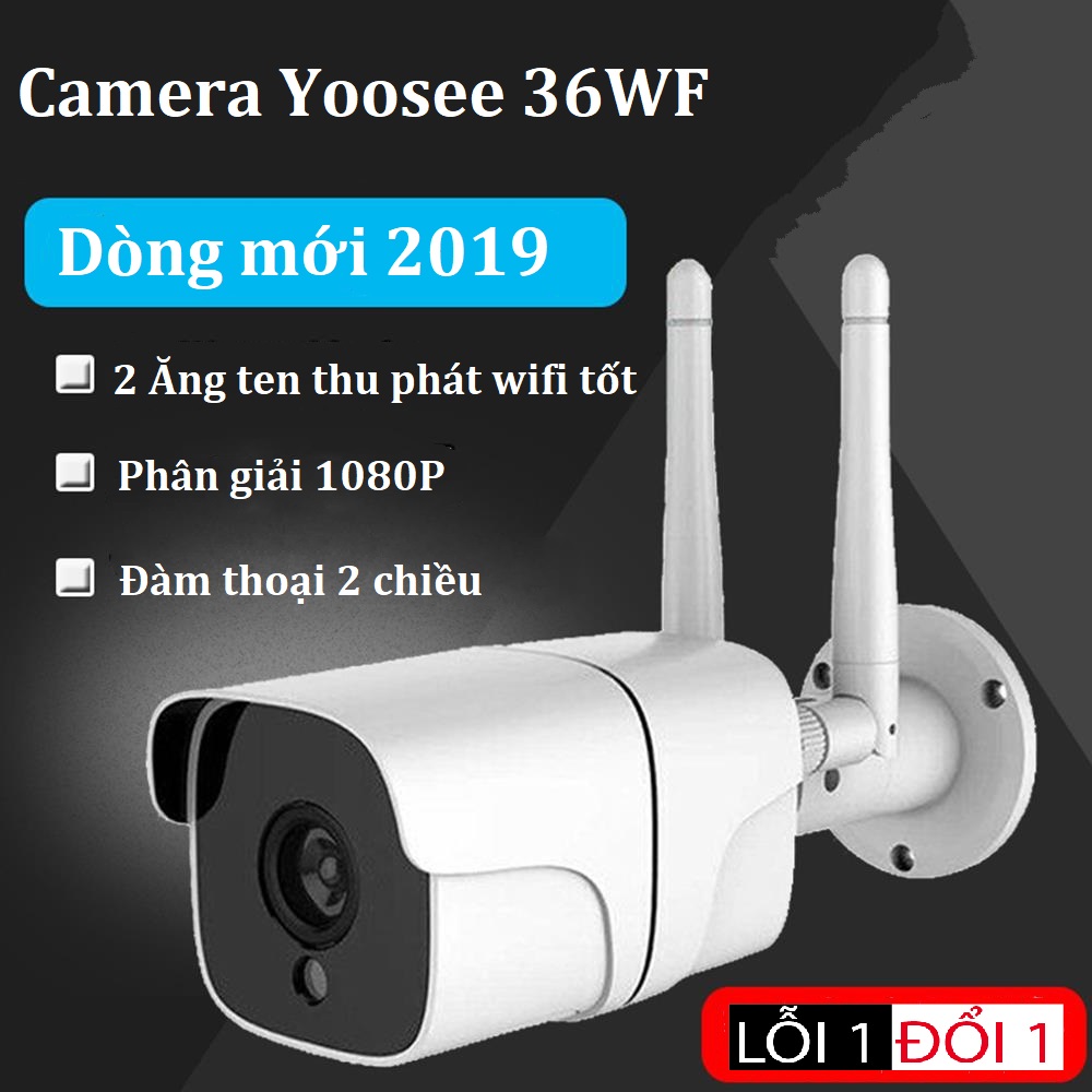 [HCM]Camera giám sát YOOSEE NGOÀI TRỜI 36W / Camera Yoosee ngoài trời chống nước / Camera giám sát camera chống trộm Camera ngoài trời 36WF / Camera ngoài trời 36WF