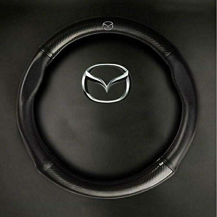 Bọc vô lăng ô tô hãng Mazda- Bọc tay lái ô tô logo Mazda