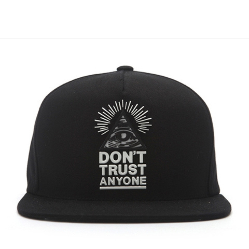 Nón Snapback Mũ nón lưỡi trai Hip Hop PREMI3R Hàn Quốc nón In kỹ thuật 4D Logo ILLUMINATI TRIPOD Unisex Hip Hop Mũ 4 Mùa Du Lịch Ngoài Trời