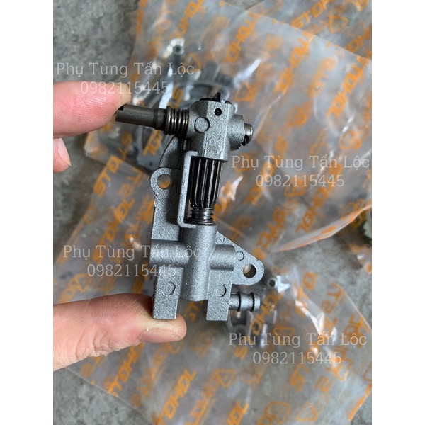Nhông bơm nhớt nhựa tổng hợp máy cưa xích 5200/5800/5900