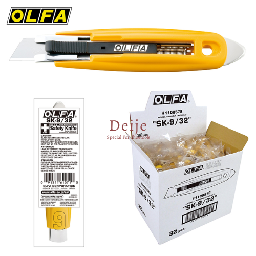 Dao cắt an toàn olfa sk-9/32 nhật - dòng safety knives