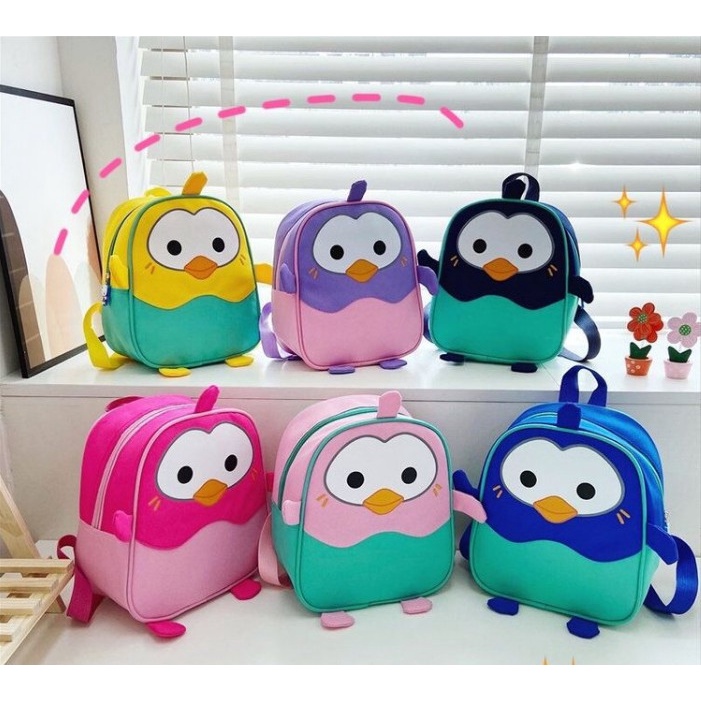 Balo chim cánh cụt - Balo xinh xắn cho bé 1-5 tuổi