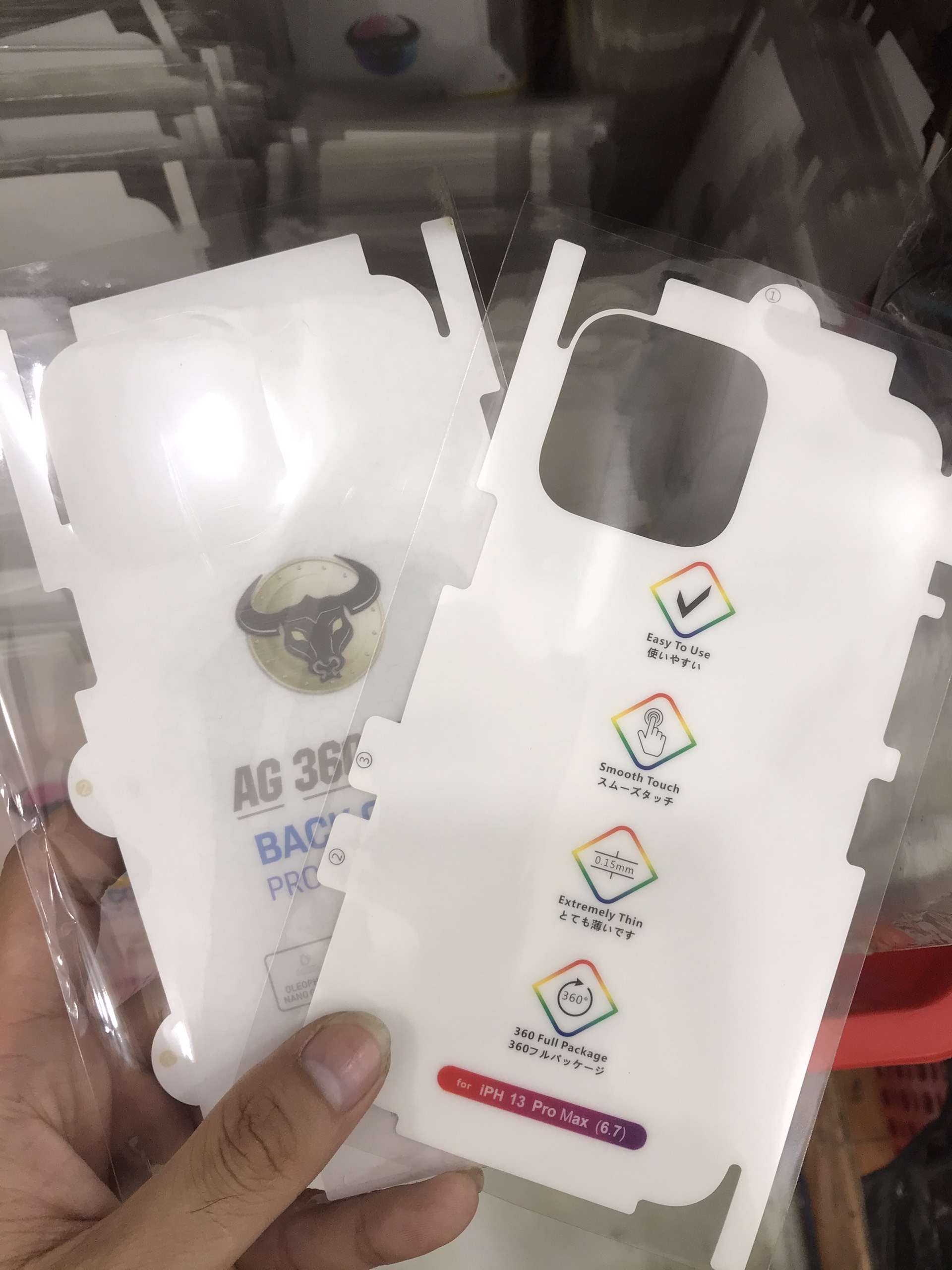 Miếng dán PPF IPHONE 13ProMax/ 13Pro/ 13/ 12ProMax/ 12Pro/12/ 12Mini/ 11ProMax/ 11Pro/ 11/ XMax/ Xr/ X/ 7Plus/ 6Plus/ 7G/ 6G Nhám- Trong - Tặng Giấy Lau