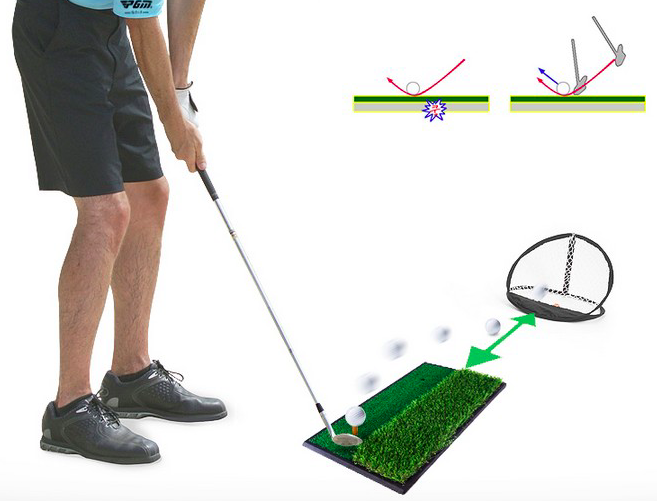 Thảm swing chip 3363 đế cao su đặc tặng kèm 2 tee cao su
