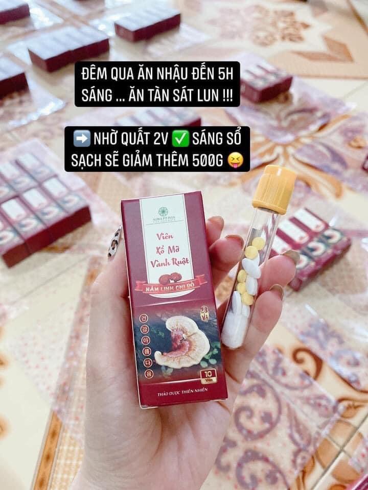 Viên xổ mỡ vành ruột slim fit chính hãng cty 100%