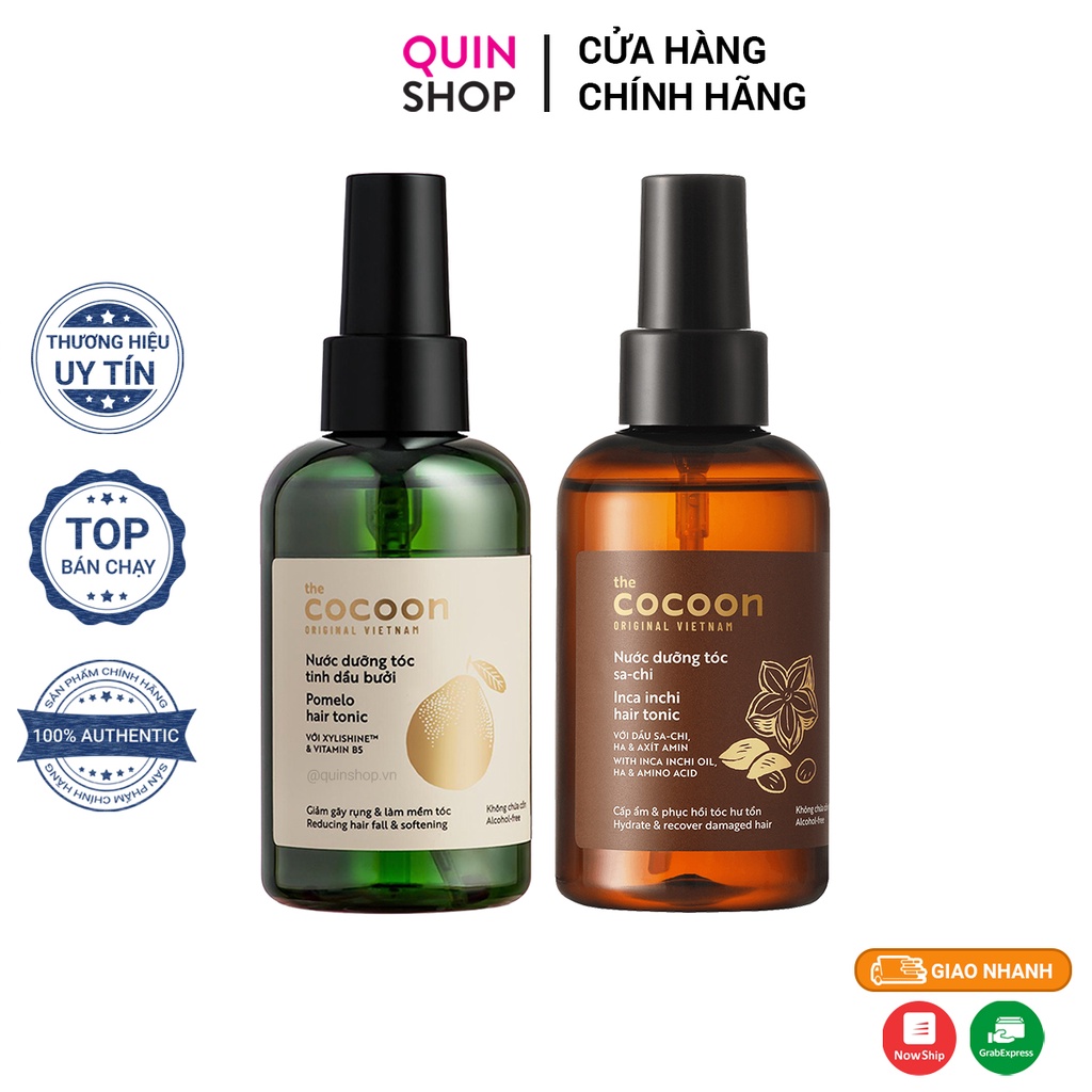 Tinh Dầu Dưỡng Tóc Hương Bưởi The Cocoon Pomelo Hair Tonic