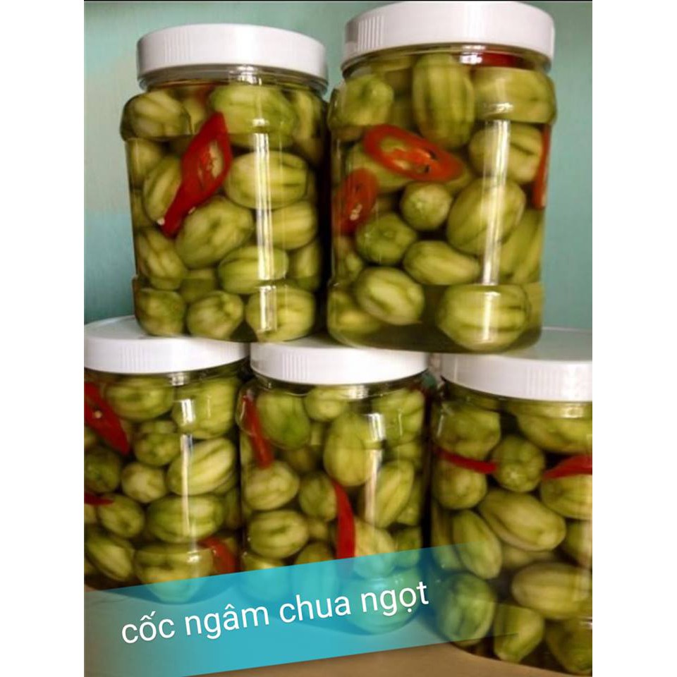 >ăn là nghiền ] cóc non ngâm chua ngọt nhà làm kèm gói muối tôm tây ninh siêu ngon - hũ 500g không tính nước hút chân không - giá cực rẻ, giòn ngon, vị chua ngọt vừa ăn, đảm bảo atvstp, ăn vặt ngon, cách làm cóc bao tử ngâm chua ngọt