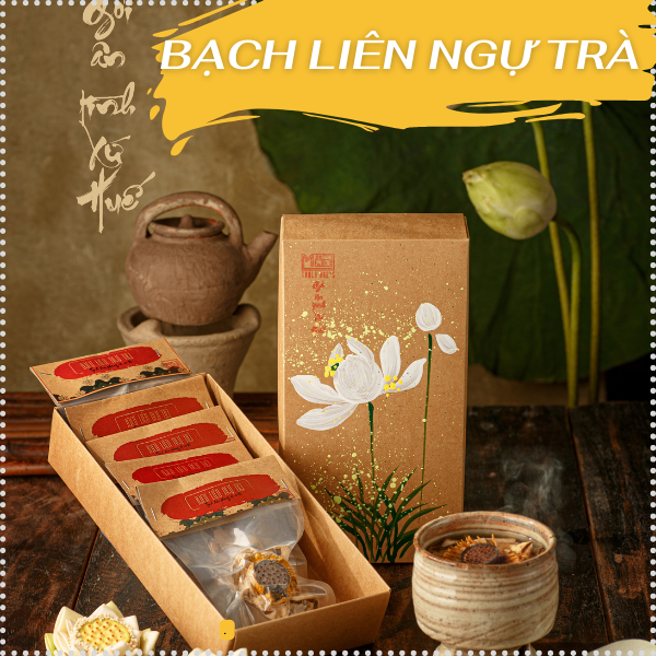 [VSATTP] Trà Hoa Sen Huế ( Bạch Liên Ngự Trà ) - Mộc Truly Hue's