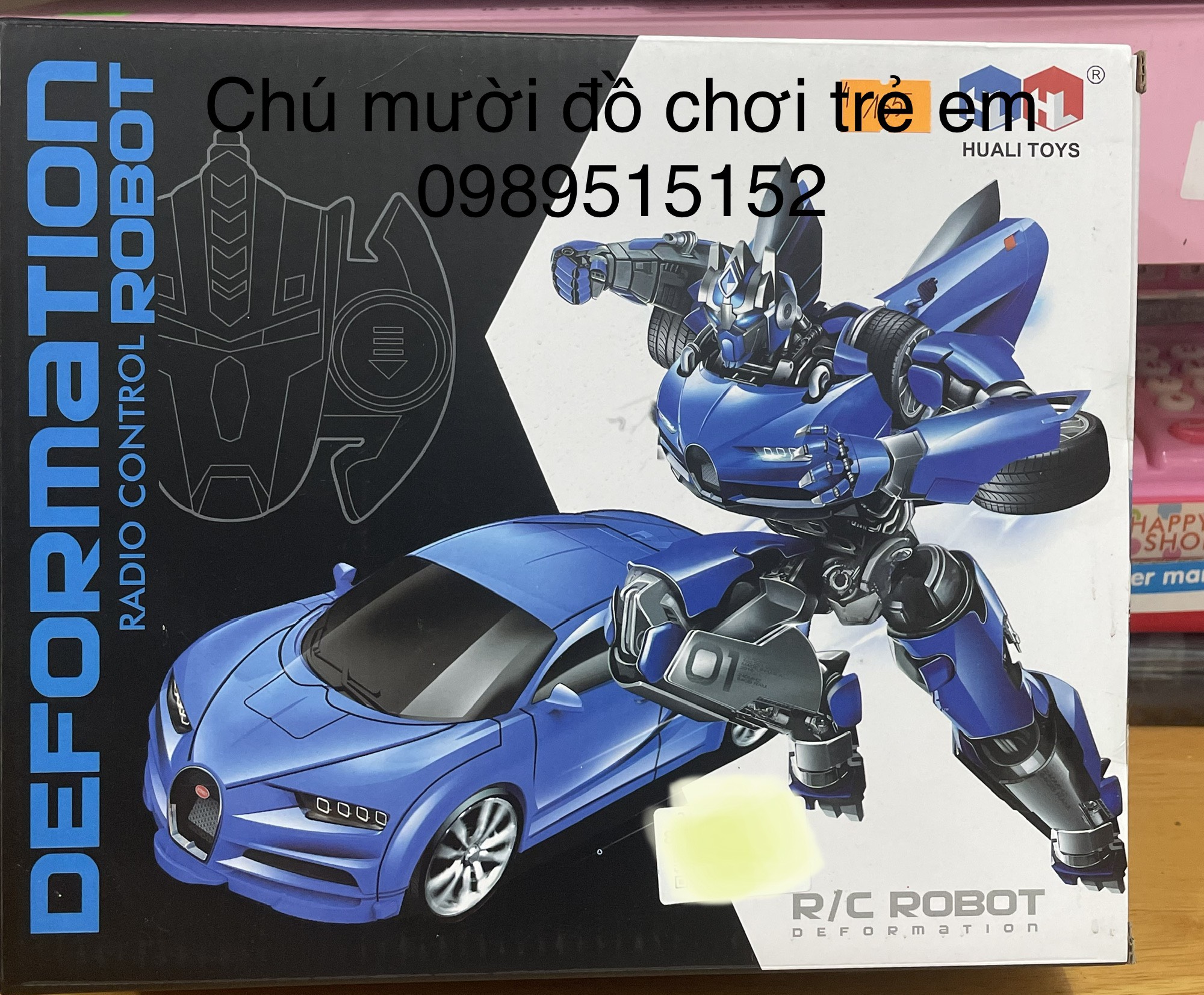 Xe hơi điều khiển Biến Hình Thành Robot