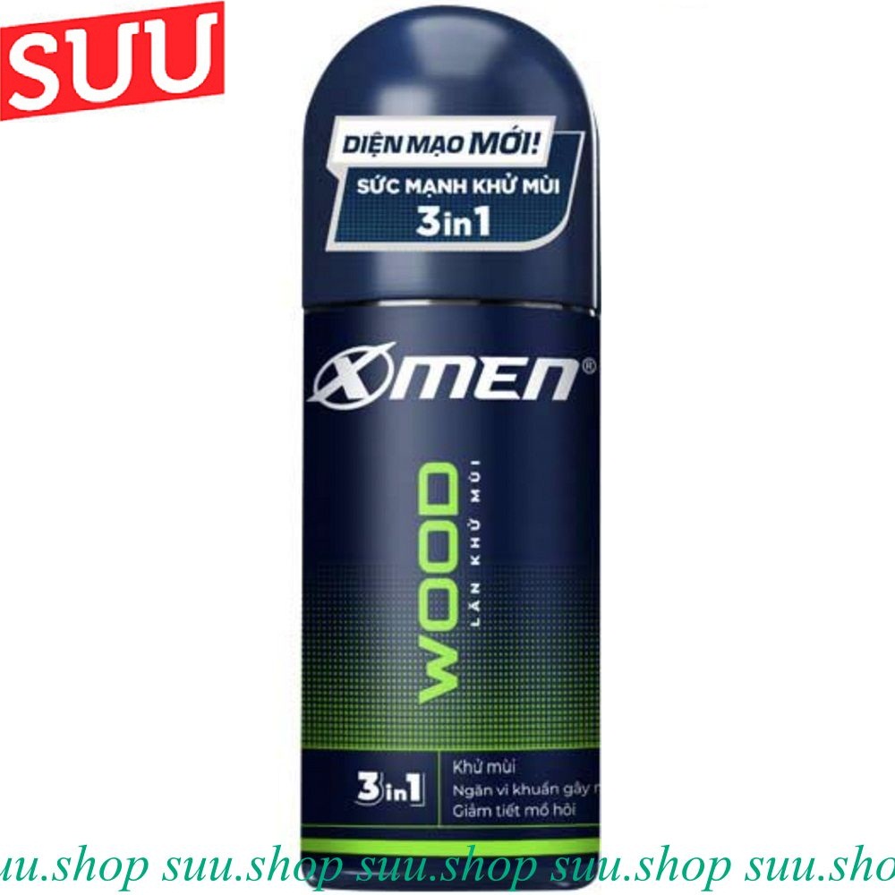 Lăn khử mùi Xmen Wood Sport 50ml