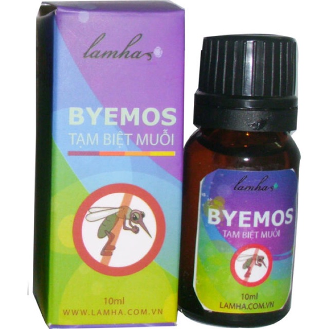 Tinh dầu tạm biệt muỗi- byemos - 10ml