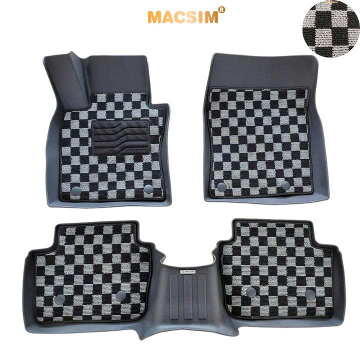 [Genuine] Car Floor Mats for Mazda 3 (2020-2025) Macsim – 2 Layers of Checkered Pattern, Standard Fit, Long-Term Use (Code 03) Giá 3,444,000 Đồng*Miễn phí vận chuyển