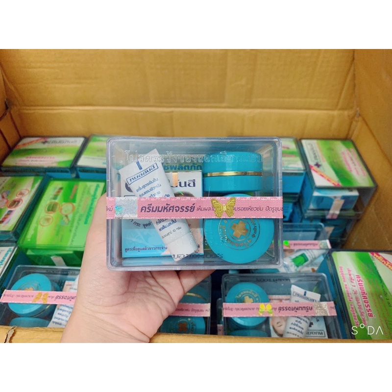 [HCM] Bộ kem thái lan giảm mụn xanh