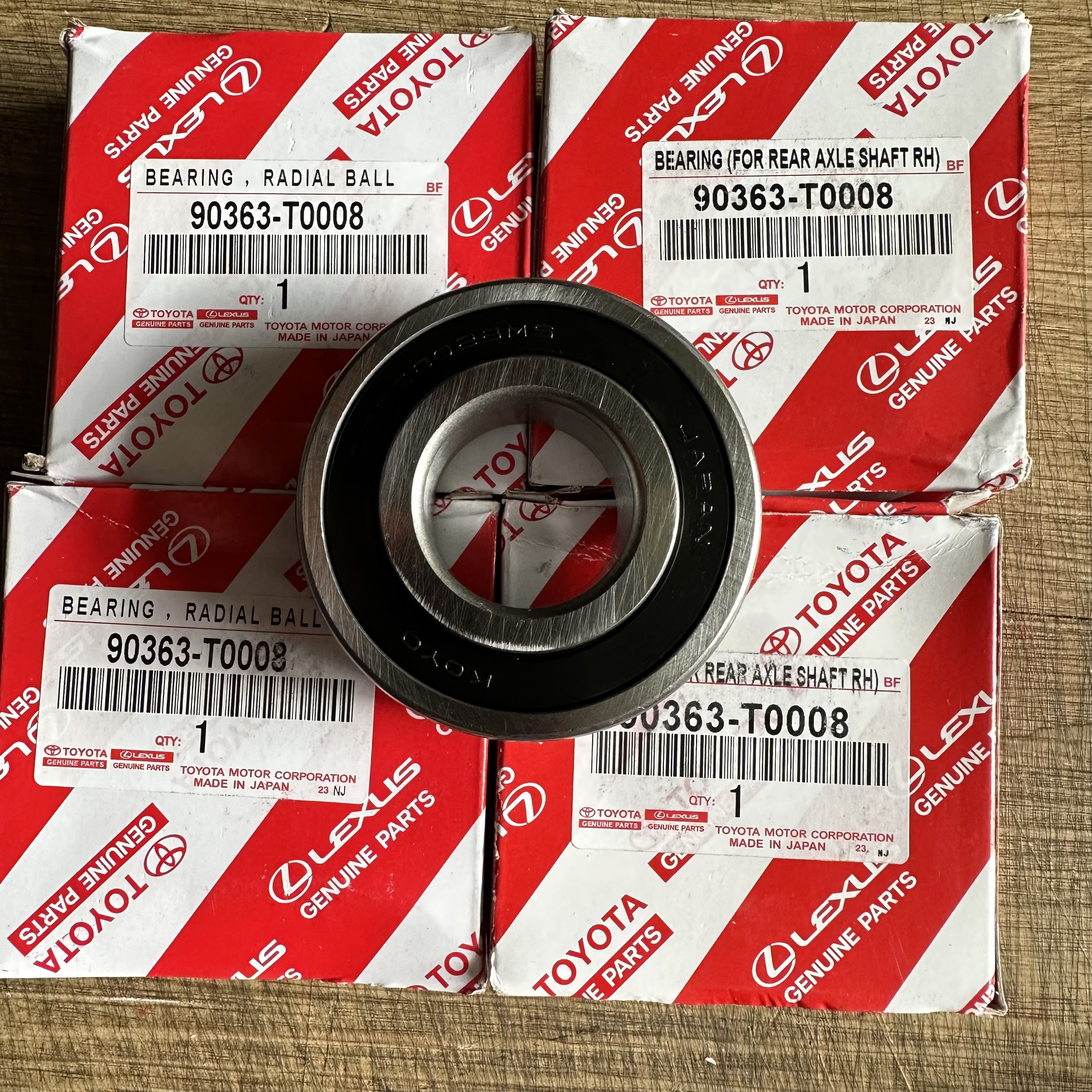 Bi bạc đạn bánh sau toyota innova 2006-2016/ zace
