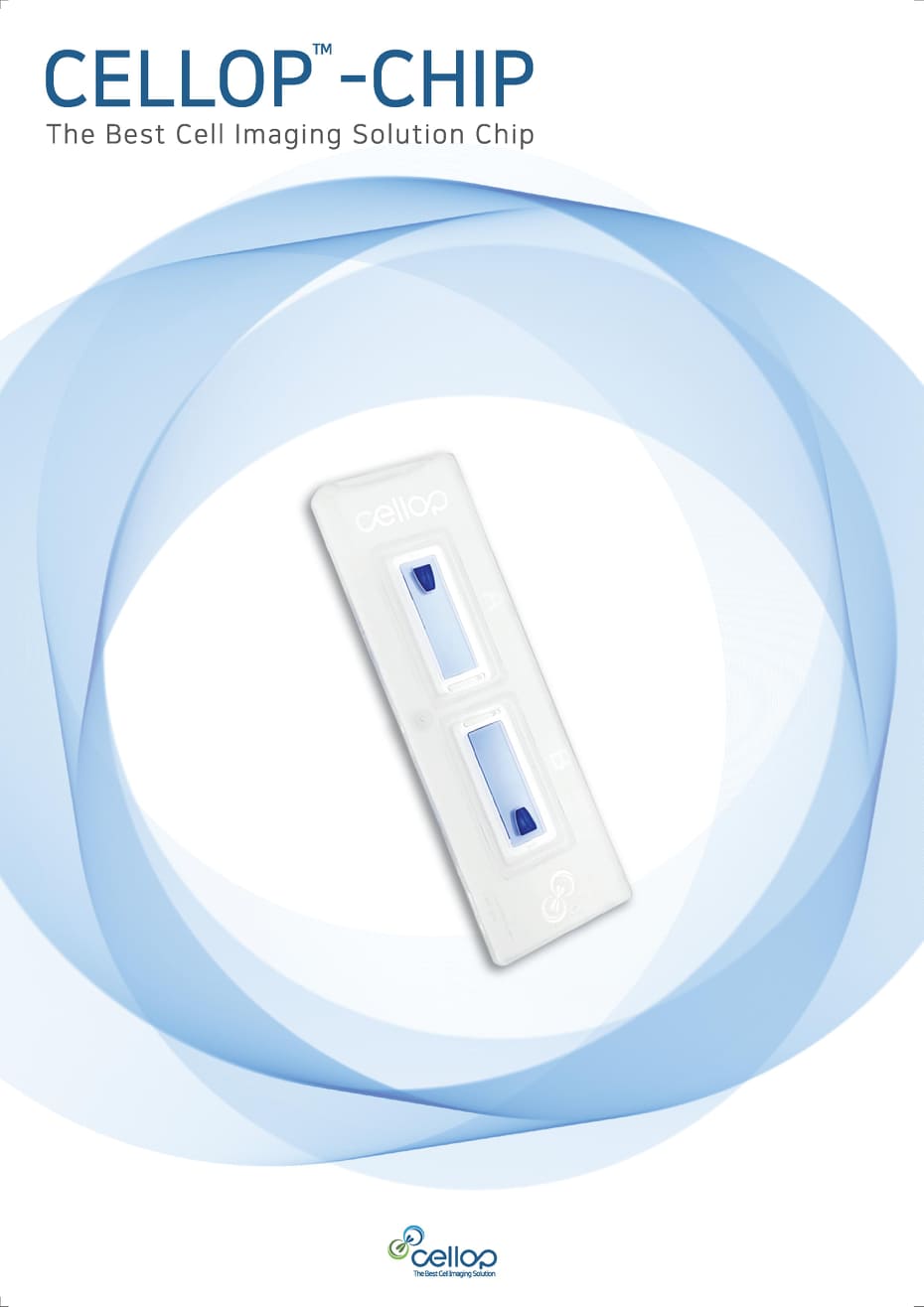 Hộp 50 cái buồng đếm tế bào hồng cầu, bạch cầu,....dùng một lần Made in Korea - Neubauer cải tiến Cellop-Chip(NI)