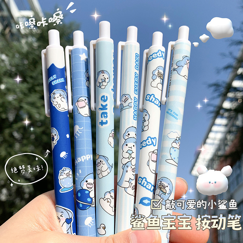 Bút bấm xóa được mực xanh