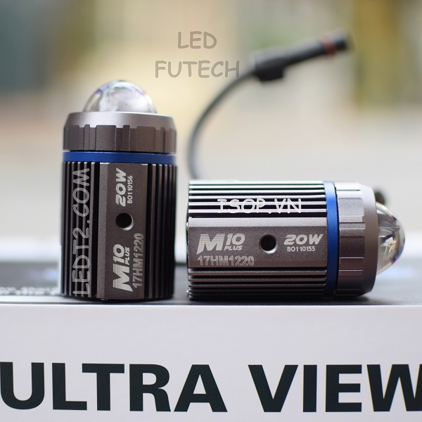 [Hỗ trợ lắp đặt tại cửa hàng] Đèn Bi - LED Mini X-Light M10 Plus - Bảo hành 1 năm - Số lượng: 1 Cái