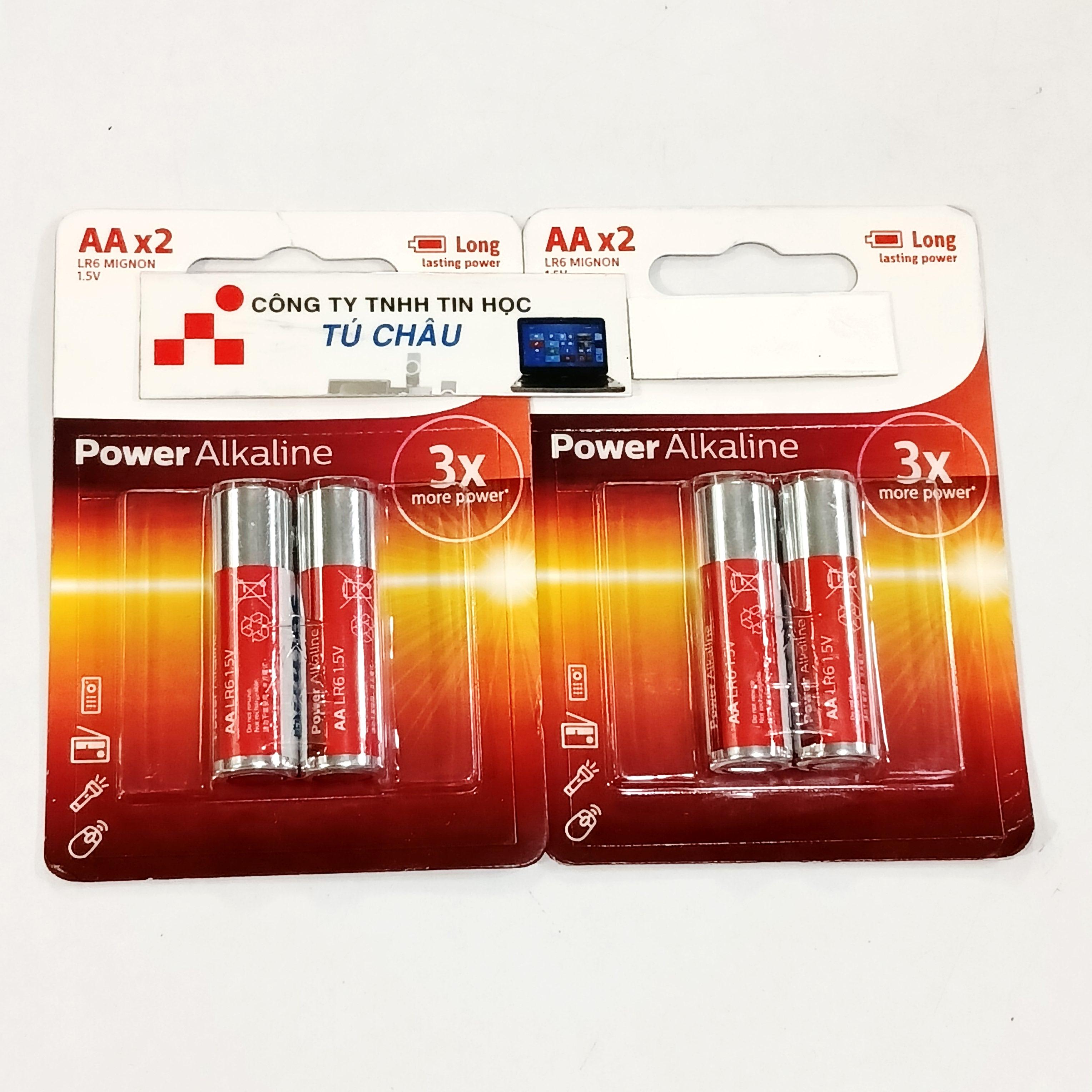 Pin AA LR6 MIGNON 1.5V Pin kiềm ALKALINE LR6P2B / Pin Alkaline chất lượng