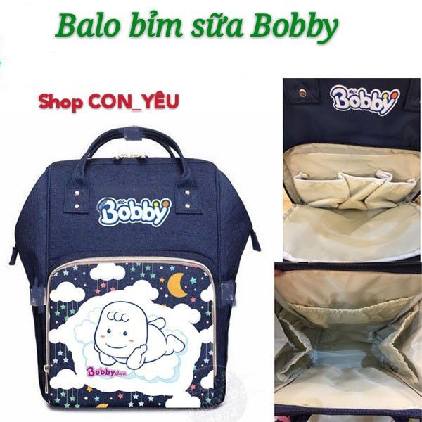 Balo bỉm sữa Bobby đa năng cho mẹ và bé - Quà tặng từ tã Bobby