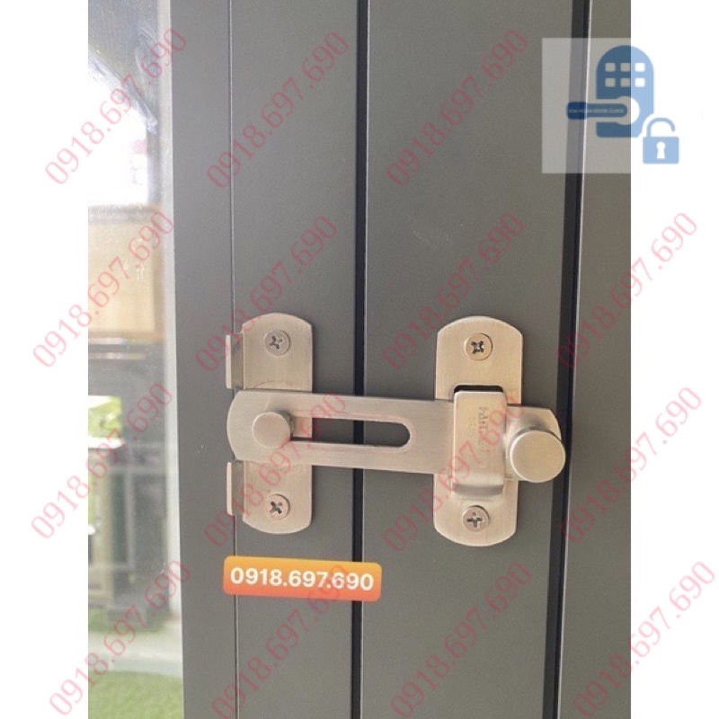 Chốt cửa ngang inox 304 cao cấp 4004 hmr
