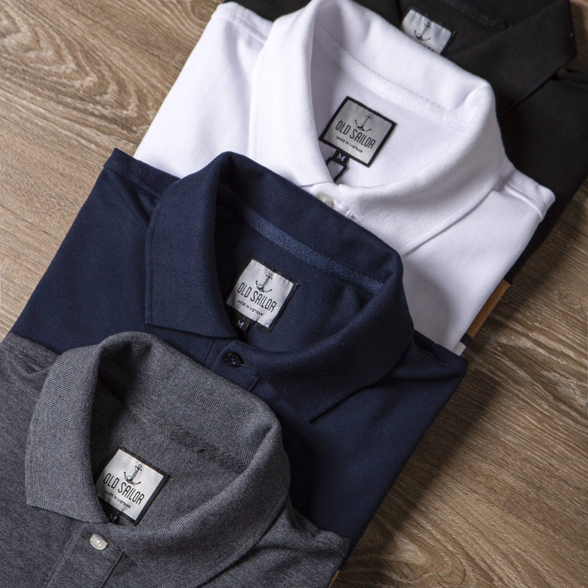 Áo polo kẻ sọc old sailor - o.s.l polo - 88407- big size upto 4xl
