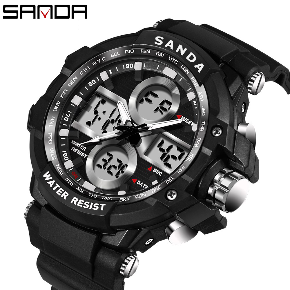 Đồng hồ Nam SANDA JAPAN 761 Chống Nước Siêu Bền, Thương Hiệu Cao Cấp từ Nhật Bản, Đồng Hồ Nam Chính Hãng, Bảo Hành Toàn Quốc 12 Tháng