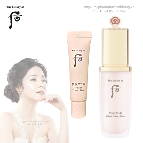 Xả hàng giá sỉ - Kem lót trang điểm Whoo Velvet Primer Base 6ml