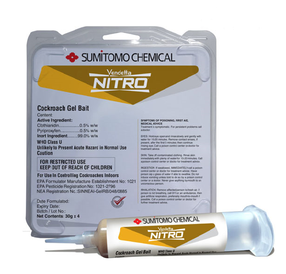 Bả diệt gián đức, gián mỹ nhập khẩu Nhật Bản tuýp 30g - Vendetta Nitro