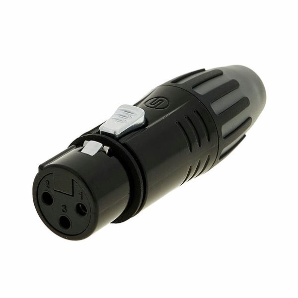 Đầu cắm xlr cái , mic audio scmf3-bg