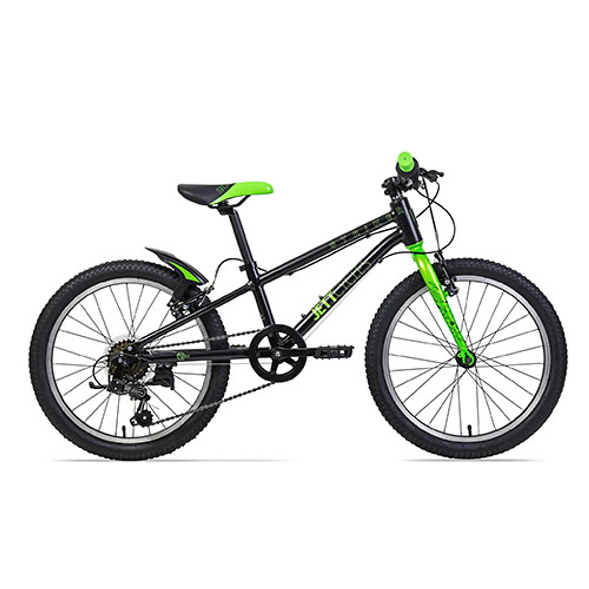 Xe đạp trẻ em Jett Striker 20 inch màu đen xanh lá