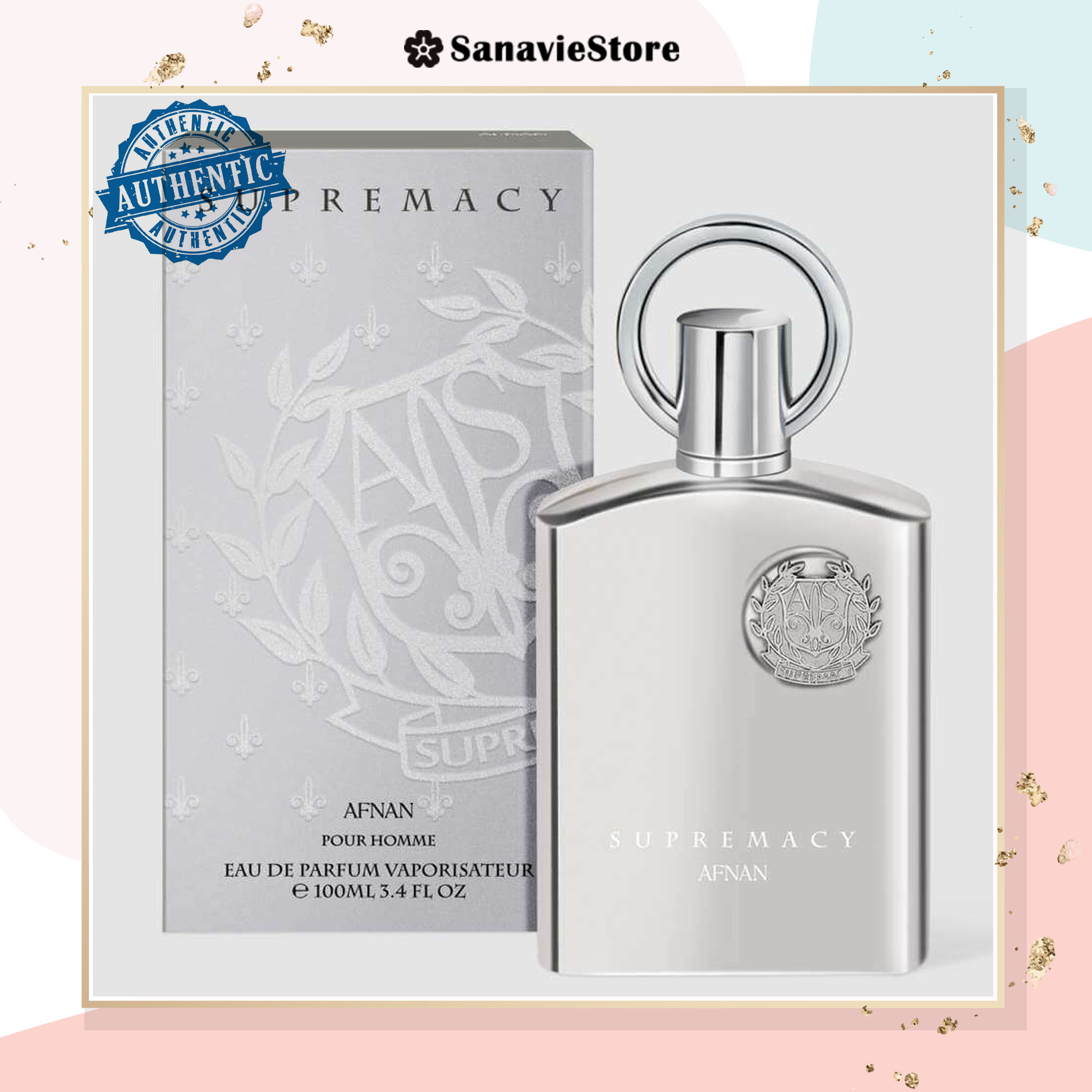 Nước hoa afnan supermacy silver edp, mẫu thử nước hoa nam chính hãng 2ml, 5ml, 10ml