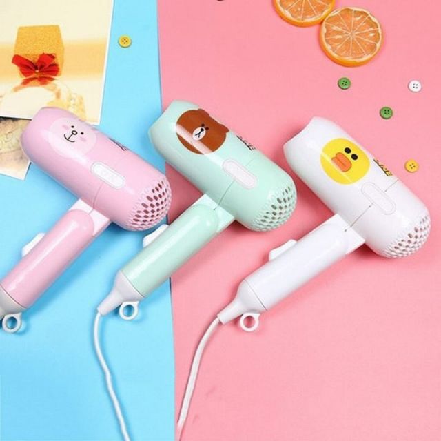 Máy sấy tóc mini icon siêu kute hình thú ( chạy rất khoẻ, bền, hàng loại 1