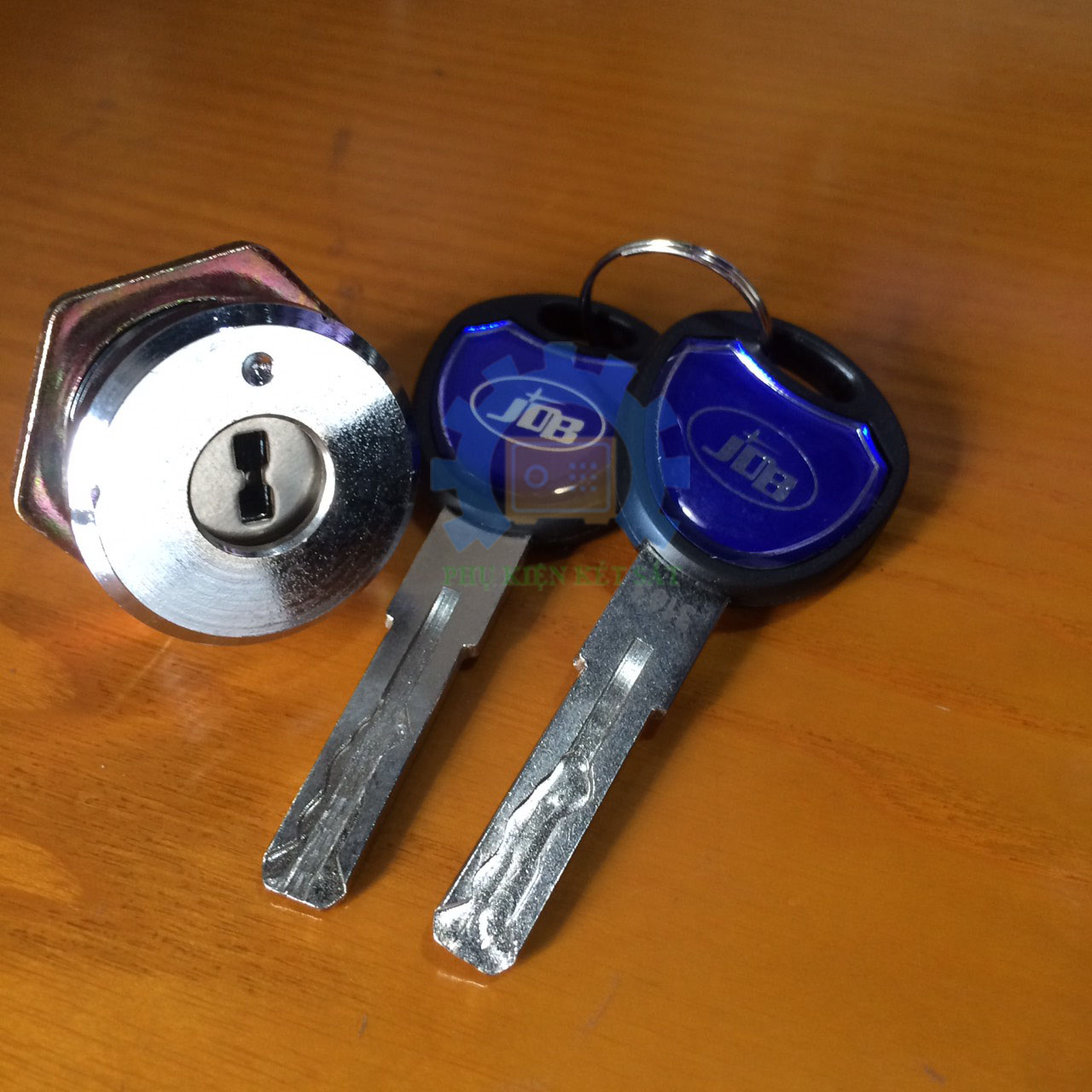 KHÓA KÉT SẮT CHÌA DẸT VI TÍNH-KK10 - Hợp kim, nhựa - 3cm - 150gr