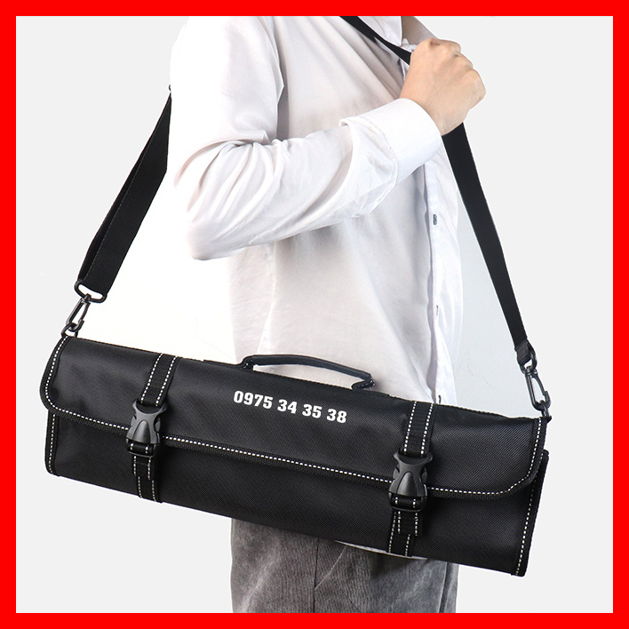 Túi đựng dao bếp có dây đeo vai cho đầu bếp chuyên nghiệp 0002